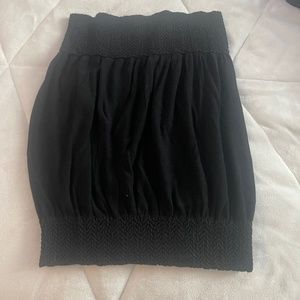 Black tube top